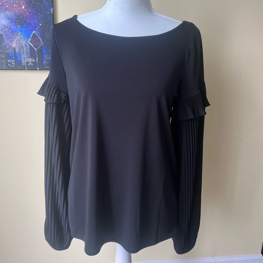 Banana republic black blouse